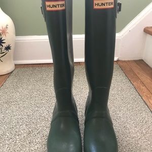 Hunter boots size 36
